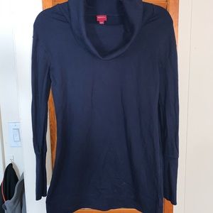 Long, cowl neck sweatshirt